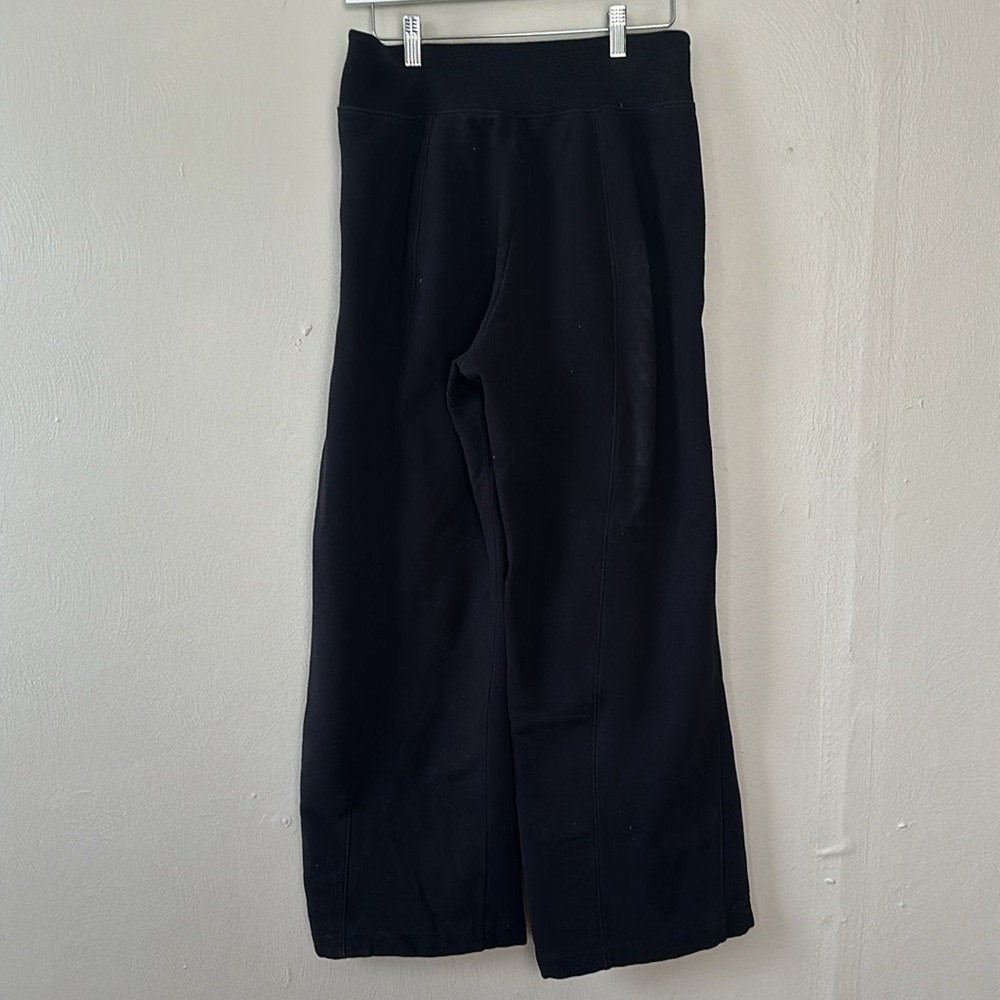 Athleta retro plush straight leg black sweatpants small - Picture 6 of 14